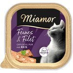 Produktbild von Miamor Katzenfutter Geflügel Filets mit Reis in Sauce 16x100 g ohne Zucker