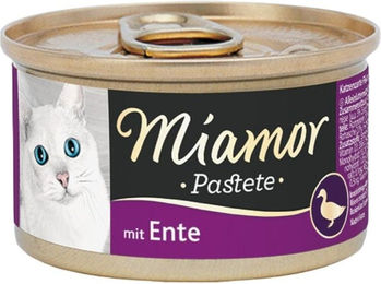 Miamor Katzenpastete Ente ohne Farb- und Aromastoffe 12 x 85 g - 12 x 85 g – Bild 1 von 6