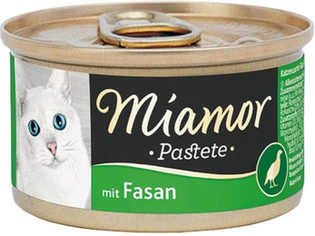 Miamor Katzenpastete Fasan 12 x 85 g ohne Farb- und Aromastoffe sowie Konservierungsstoffe - 12 x 85 g – Bild 1 von 6