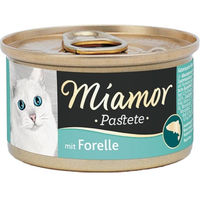 Produktbild von Miamor Katzenpastete Forelle für erwachsene Katzen 12 x 85 g - 12 x 85 g