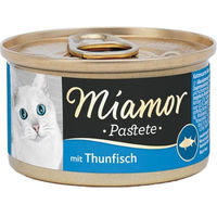 Produktbild von Miamor Katzenpastete Thunfisch Adult 24 x 85 g ohne Farb- und Aromastoffe - 12 x 85 g