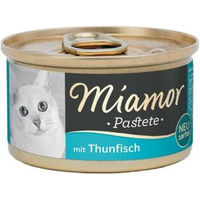 Produktbild von Miamor Katzenpastete Thunfisch ohne Farb- und Aromastoffe 48x85 g - 48 x 85 g