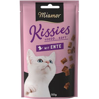 Produktbild von Miamor Kissies Katzen Leckerli mit Ente 4x50 g