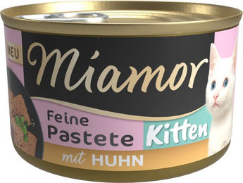 Miamor Kitten Pastete Huhn und Lachs getreidefrei 12 x 85 g – Bild 1 von 1