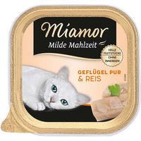 Produktbild von Miamor Milde Mahlzeit Geflügel in Sauce für Senior Katzen 16x100g - 16 x 100 g
