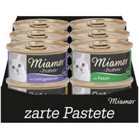 Produktbild von Miamor Pastete Geflügel Dose Multipack 60x85g ohne Farb- und Aromastoffe - 12 x 85 g