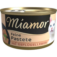 Produktbild von Miamor Pastete Geflügelleber für Katzen Adult 24x85g