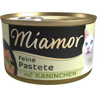 Produktbild von Miamor Pastete Kaninchen Katzenfutter Adult 24x85g