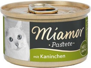 Produktbild von Miamor Pastete Kaninchen ohne Farb- und Aromastoffe 48x85 g - 48 x 85 g