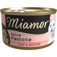 Produktbild von Miamor Pastete Lachs für Katzen Adult 24x85g