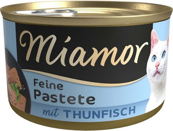 Produktbild von Miamor Pastete Thunfisch Katzenfutter Adult 12x85g