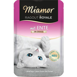 Produktbild von Miamor Ragout Royale Ente in Sauce 22x100g ohne Konservierungsstoffe