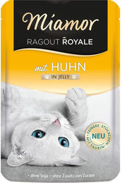 Produktbild von Miamor Ragout Royale Huhn in Jelly Katzen Nassfutter Adult 22x100g