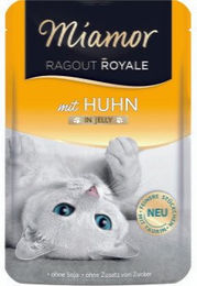 Miamor Ragout Royale Huhn in Jelly Katzenfutter 44x100 g – Bild 1 von 1