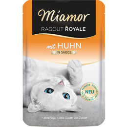 Produktbild von Miamor Ragout Royale Huhn in Sauce 22x100g ohne Konservierungsstoffe