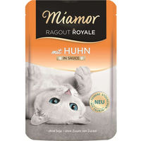 Produktbild von Miamor Ragout Royale Huhn in Sauce Katzenfutter Adult 22 x 100 g Beutel getreidefrei - 22 x 100 g