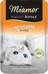 Produktbild von Miamor Ragout Royale Huhn in Sauce Katzenfutter ohne Konservierungsstoffe 22x100g - 22 x 100 g