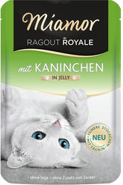 Produktbild von Miamor Ragout Royale Kaninchen in Gelee 44x100g ohne Konservierungsstoffe