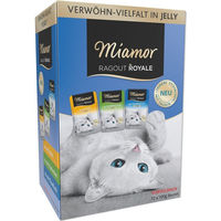 Produktbild von Miamor Ragout Royale Katzen Nassfutter Adult Huhn Thunfisch Kaninchen in Gelee 48x100g
