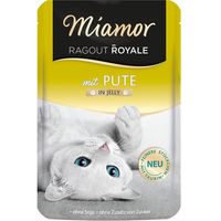 Produktbild von Miamor Ragout Royale Katzen Nassfutter Pute in Gelee für Adult 22x100g