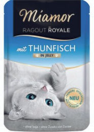 Produktbild von Miamor Ragout Royale Katzen Nassfutter Thunfisch in Gelee 88x100 g - 88 x 100 g