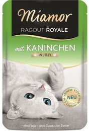 Produktbild von Miamor Ragout Royale Stückchen in Gelee Kaninchen 44x100 g - 44 x 100 g