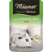 Produktbild von Miamor Ragout Royale Stückchen in Gelee Kaninchen und Geflügel 88x100 g - 88 x 100 g