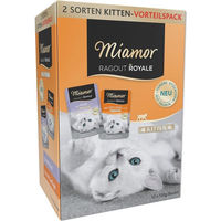 Produktbild von Miamor Ragout Royale Stückchen in Gelee Kitten 48x100g
