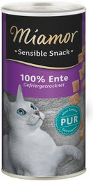 Miamor Sensible Katzensnack Ente Pur gefriergetrocknetes Leckerli für erwachsene Katzen 12 x 30g - 12 x 30 g – Bild 1 von 5