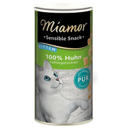 Miamor Sensible Snack Kitten Huhn Filets Monoprotein 30 g - 12 x 30 g – Bild 1 von 4