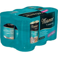 Produktbild von Miamor Trinkfein Katzen Nassfutter Stückchen in Sauce Thunfisch 24x135ml