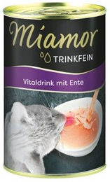 Produktbild von Miamor Trinkfein Vitaldrink Ente für Katzen 24x135ml - 24 x 135 ml