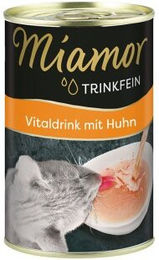 Miamor Trinkfein Vitaldrink Huhn für Katzen 24x135ml - 24 x 135 ml – Bild 1 von 1