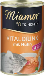 Miamor Trinkfein Vitaldrink Hühnersuppe für Katzen Adult 135 g - 24 x 135 ml – Bild 1 von 6