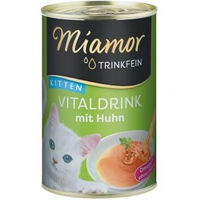 Produktbild von Miamor Trinkfein Vitaldrink Kitten Suppe mit Huhn 24x125ml - 24 x 125 ml
