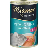 Produktbild von Miamor Trinkfein Vitaldrink Thunfisch Nahrungsergänzung für Katzen Adult 135 g - 24 x 135 ml