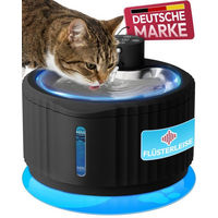 Produktbild von Miaura Trinkbrunnen für Katzen mit Bewegungsmelder, Schwarz, 2.8 l, Akkubetrieb, 5-schichtiges Filtersystem