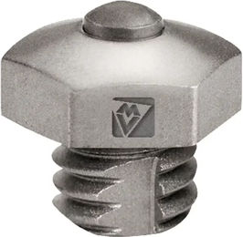 Produktbild von Michel Vaillant M10 Fastuds Hard Ground Pferdebeschläge aus Metall in Grau und Silber (10 Stück)