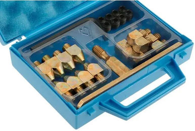 Produktbild von Michel Vaillant Mini-Werkzeugkasten mit Spikes in Blau aus Kunststoff