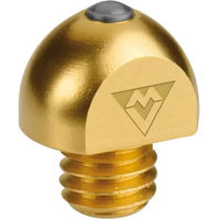 Produktbild von Michel Vaillant Steigeisen zum Anschrauben aus Metall mit Wolfram und Gold-Optik