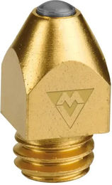 Produktbild von Michel Vaillant Steigeisen zum Anschrauben aus Metall mit Wolfram und Goldoptik