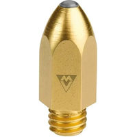 Produktbild von Michel Vaillant Steigeisen zum Anschrauben aus Metall mit Wolfram und Goldoptik