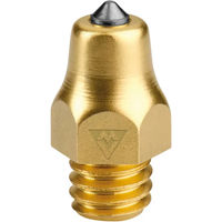 Produktbild von Michel Vaillant Steigeisen zum Anschrauben aus Metall mit Wolfram und Goldoptik