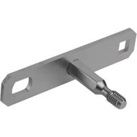 Produktbild von Michel Vaillant T-Schlüssel mit Klammer aus Metall in Silber für Pferde