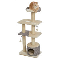 Produktbild von MidWest Homes für Pets Kratzbaum für Katzen aus Kunstfell in der Größe Groß