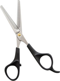 Produktbild von Mikki Double Thinning Scissors Schere aus Edelstahl in Schwarz