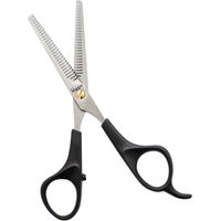 Produktbild von Mikki Double Thinning Scissors Schere aus Edelstahl in Schwarz