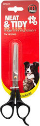 Mikki Single Thinning Scissors Ausdünnungsschere Schwarz für alle Felltypen – Bild 1 von 2