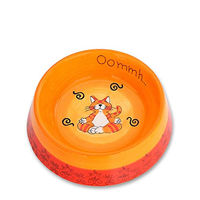 Produktbild von Mila Oommh Keramik-Futternapf für Katzen in Orange - 250 ml