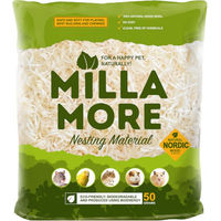 Produktbild von Millamore Nistmaterial aus Natur-Holzwolle für Vögel und Kleintiere 50 g